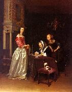 Gerard Ter Borch Curiosity Sweden oil painting reproduction